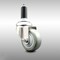 Service Caster 3.5 Inch 316SS Gray Polyurethane Wheel Swivel 1 Inch Expanding Stem Caster SCC-SS316EX20S3514-PPUB-1 - alternate 1